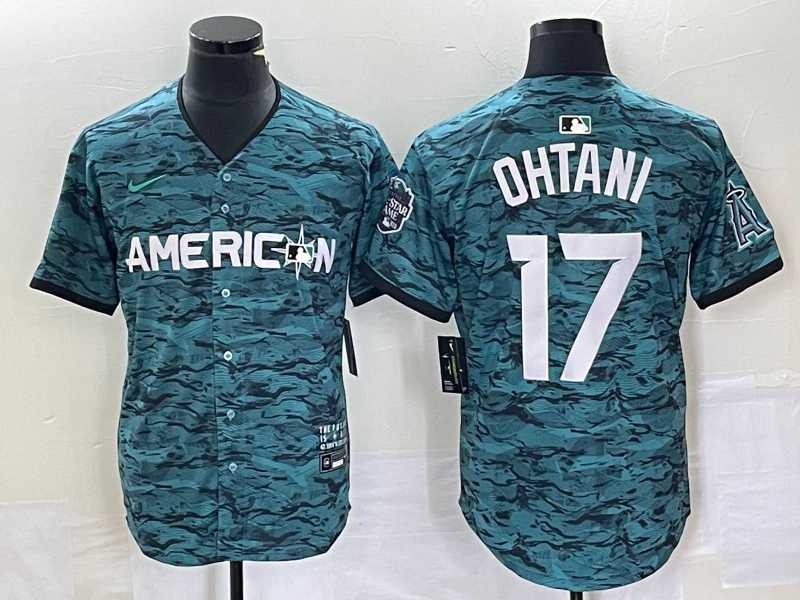 Men's Los Angeles Angels #17 Shohei Ohtani Teal 2023 All Star Cool Base Stitched Jersey1,We sell and wholesale Men's Los Angeles Angels #17 Shohei Ohtani Teal 2023 All Star Cool Base Stitched Jersey1 on line form chian!